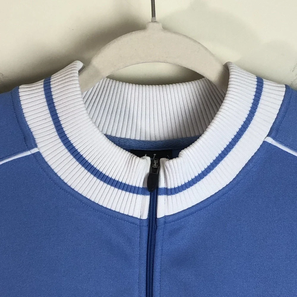 Vintage Jordan North Carolina Jumpman Basketball Baby Blue Pullover Mens Size L